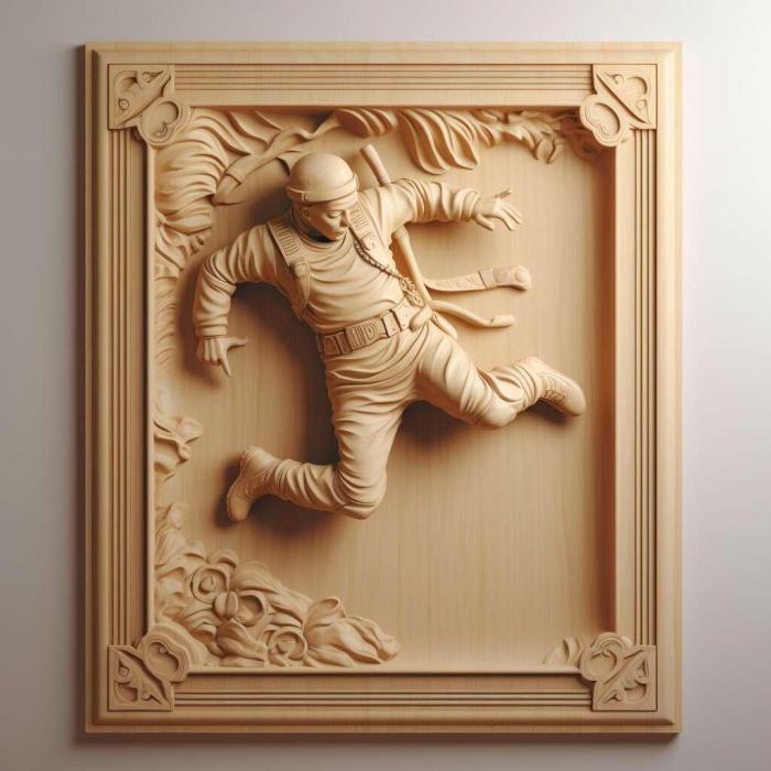 نموذج ثلاثي الأبعاد لآلة CNC 3D Art 